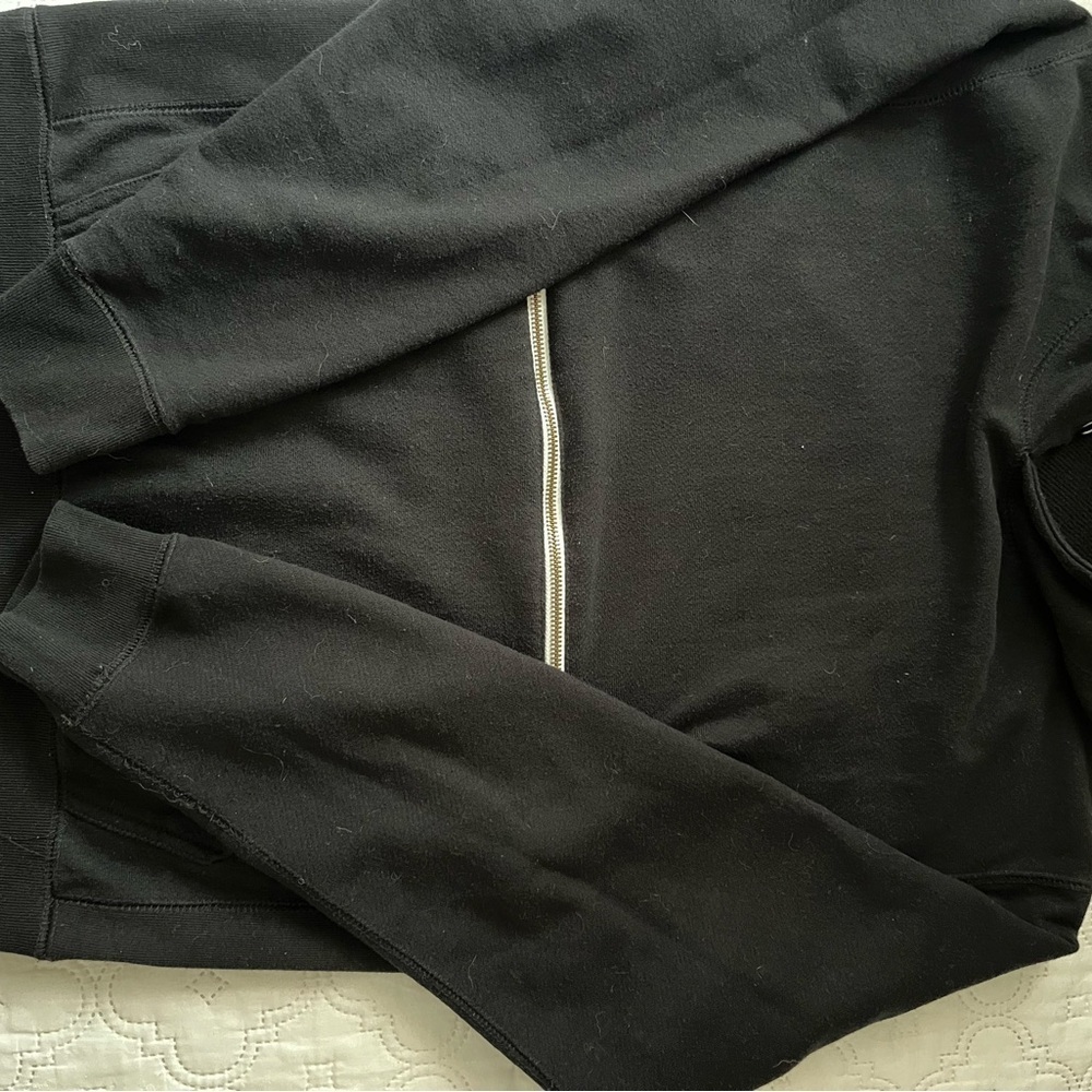 Maison Article Black Zip Pocket Hoodie Men’s Size M | Minimalist Streetwear - Picture 9 of 15